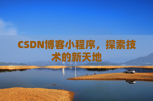 CSDN博客小程序，探索技术的新天地